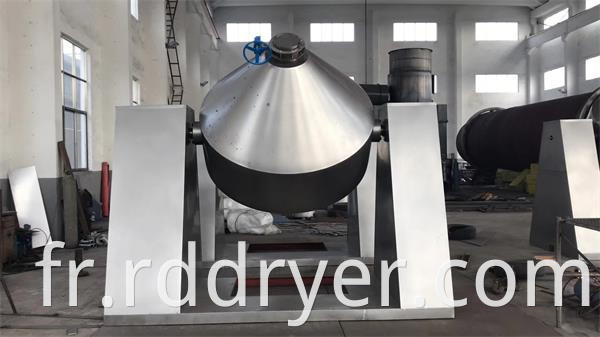 Double Cone Rotary Vacuum Dryer with Hot Water Jacket